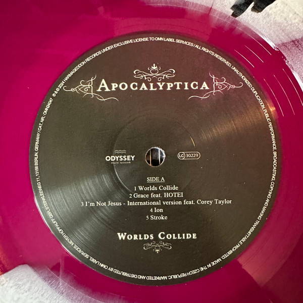 Apocalyptica – Worlds Collide (2LP color)